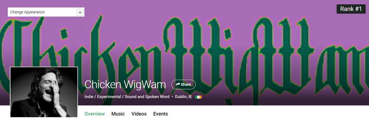 TheJoeMcKinney's tweet photo. Your Favourite EarthPunk HairBag π
Chicken WigWam π
No.1 Reverbnation Dublin Indie Charts π
No.2 Reverbnation Irish Indie Charts π
#ChickenWigWam π
#Reverbnation π
#Gerrup π
#YourFavouriteEarthPunkHairBag π
#LetsGetItOM π
#RideyMcRidey π
#HumbleAsFuck π https://t.co/CbpcMDbMFd