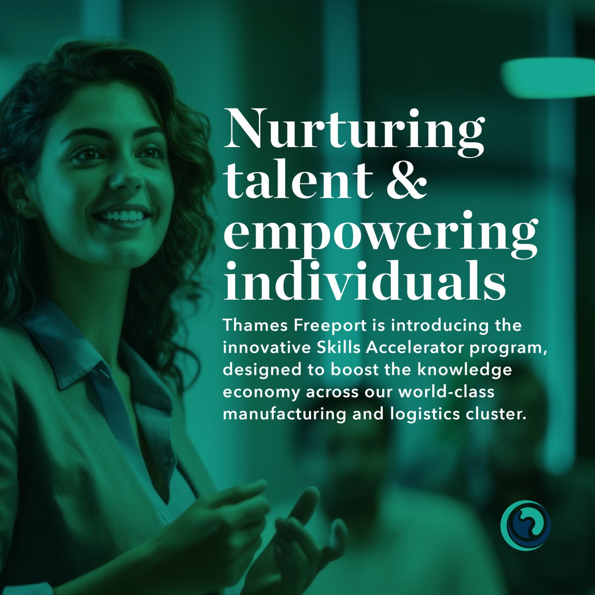 Introducing the Skills Accelerator program, we boost the knowledge economy in manufacturing and logistics. Training, upskilling, and reskilling opportunities empower individuals to excel. Join us in nurturing talent. #ThamesFreeport