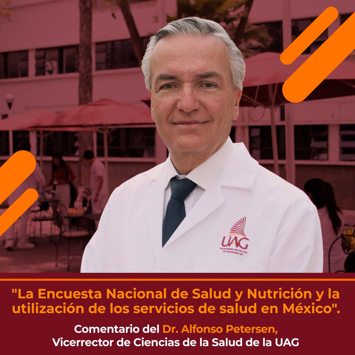 El Dr. Alfonso Petersen Farah, vicerrector de ciencias de la salud de la UAG y exsecretario de salud del estado de Jalisco, nos habla sobre la Encuesta Nacional de Salud y Nutrición y la utilización de los servicios de salud en México.

Escúchalo aquí 👉 bit.ly/3ppFD54