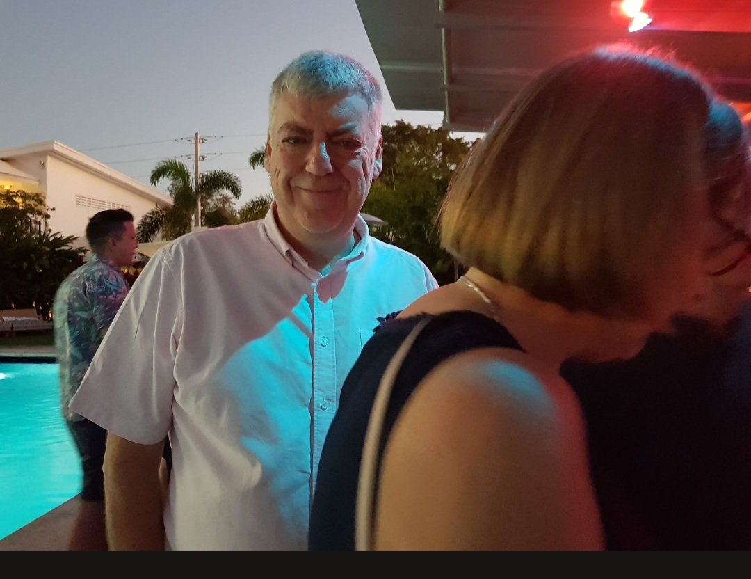 SudboroughSara's tweet photo. The nicest people in rugby? The best rugby journalists? Best to party with in Miami? Best Burlesque-party finders? Yes... @swbale951 and @stephenjones9 for all these categories! Oh and one was also best-ever best man. #sortingphotos https://t.co/rkM7Gw7k3u
