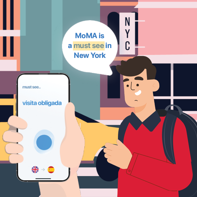 ¿Vas a ir pronto al extranjero? ¡No esperes y prueba ya la traducción por voz! Podrás hacerte entender fácilmente gracias a la tecnología #IA de nuestra aplicación Reverso.📱

➡️ Descarga la aplicación móvil, ¡es gratis! bit.ly/3radwr9