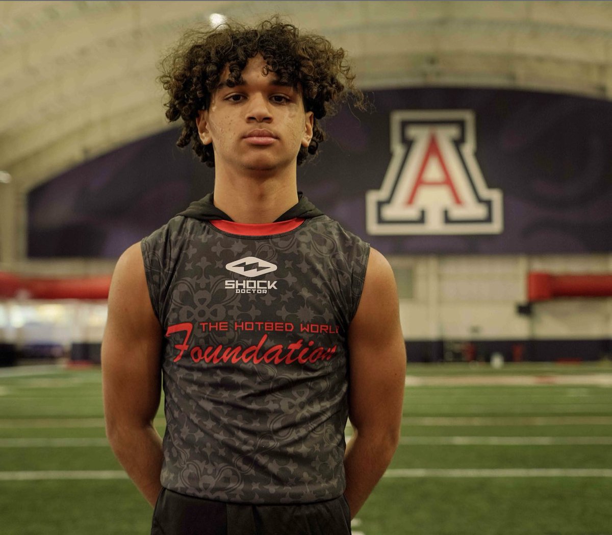 Go follow <a href="/KasaunRF/">Kasaun Rouzan-Franklin</a>  class of 2027.  Kasaun is a quiet storm, he’s a player who will have 8 catches for 180 yards and you not even know it.  No show boating here, just balling.  
<a href="/FootballHotbed/">Football Hotbed</a> <a href="/KRShoooter/">KRShoooter</a> <a href="/KyleMorgan_XOS/">Kyle Morgan Southwest Area Scout</a> <a href="/catapultsports/">Catapult</a>