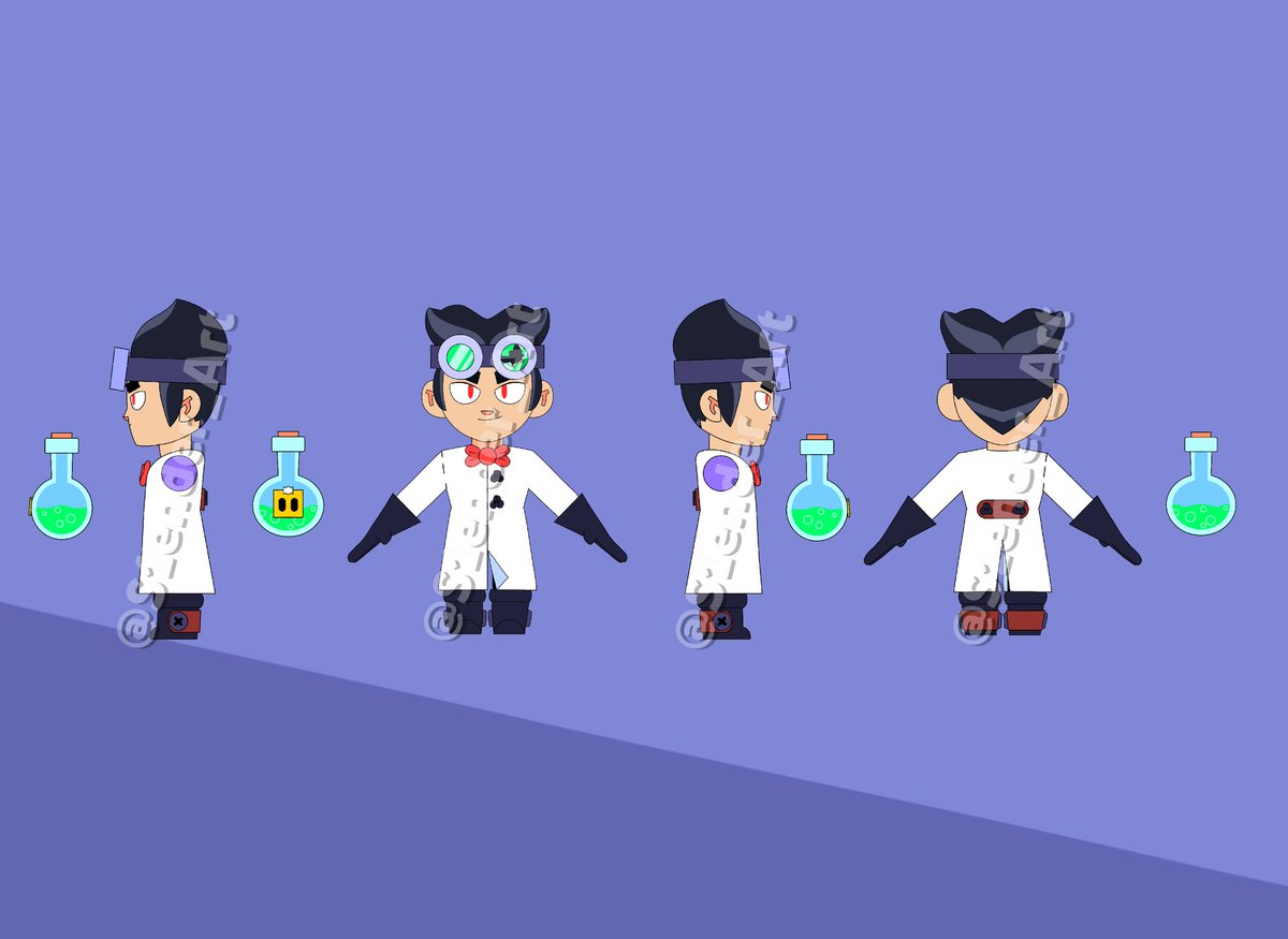 Slender_concept's tweet photo. Hello! Here are my two skins for supercell make. Thanks to everyone who voted, and good luck to the rest of the participants!
https://t.co/rcaUuFKHes - Mad Scientist Fang
https://t.co/ukKC6YggyR - Son of Hell Fang
#BrawlStars #BrawlStarsArt #conceptart #SupercellMake 
@BrawlStars https://t.co/Di7RWo1Pr9