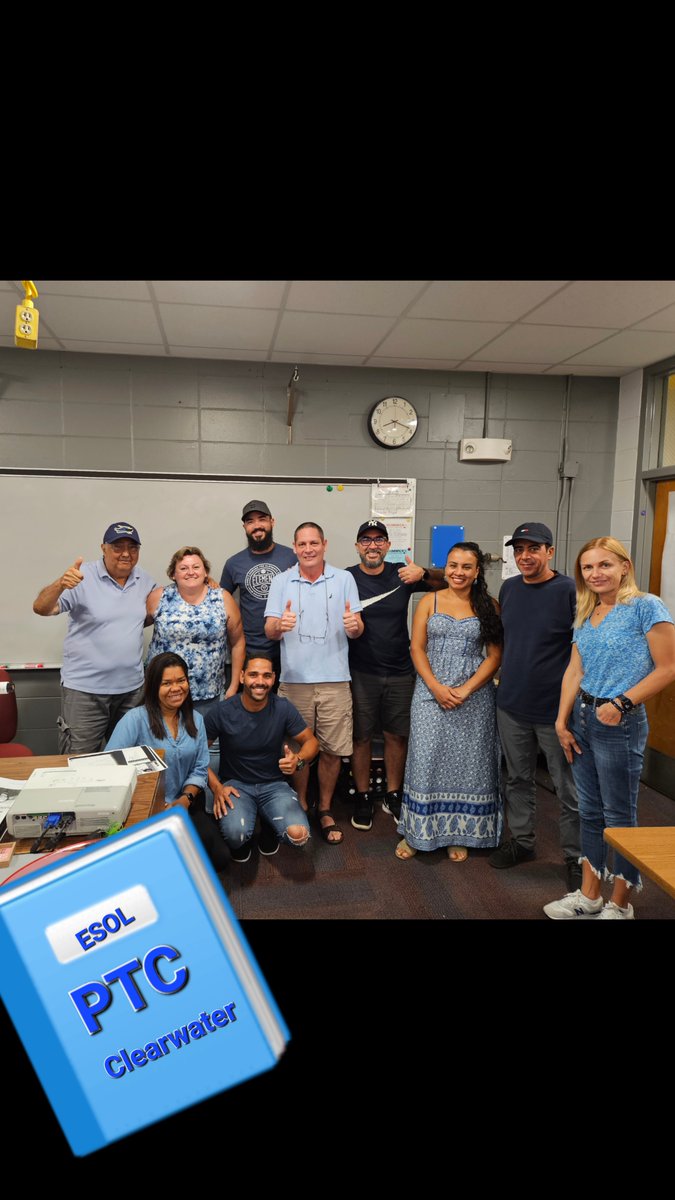 Summer Fun ... TWIN DAY!

Turns out that a bunch of people wore blue on the same day, so we decided to get evidence that great minds really DO think alike in the ESOL class at PTC-Clearwater!

#PTCProud #PTCesol #OpportunityStartsHere
