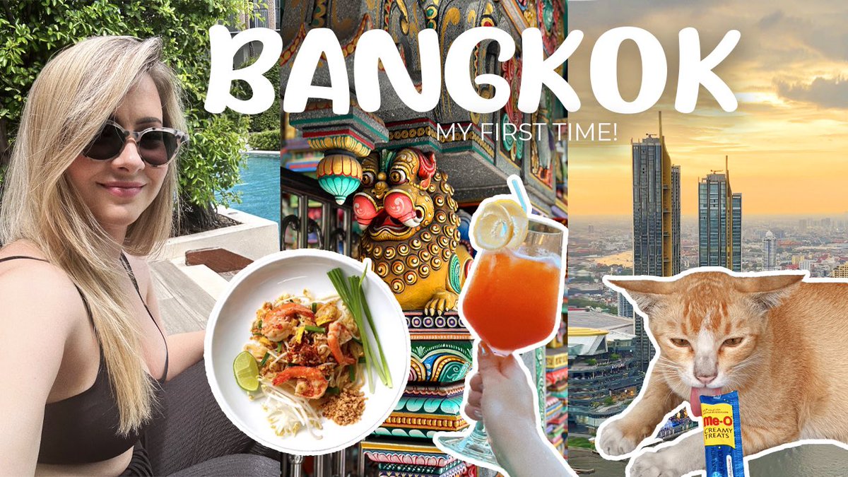 I was suddenly invited to travel to Thailand for work this month, so here’s a surprise vlog from BANGKOK! 😳🇹🇭✨ → youtu.be/HEZ74eANMaQ