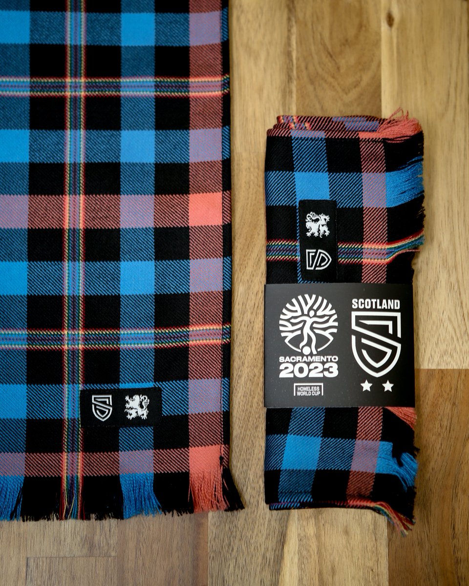 streetsoccerSCO's tweet photo. At this year's @homelesswrldcup, #TeamScotland will be presenting their opponents a unique Scottish gift, thanks to @slanjkilts.

This gift of friendship will be given to all #TeamScotland's opponents as a symbol of our shared passion across the beautiful game.

#SameTeam https://t.co/8DNy9FOjrN
