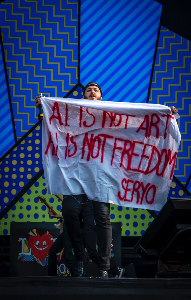 A.I IS NOT ART / A.I IS NOT FREEDOM

Ricordiamoci di avere un’anima 🤘🏻
#LoveMi 
<a href="/Fedez/">Fedez</a> <a href="/VivoConcerti/">Vivo Concerti</a> <a href="/MedInfinityIT/">Mediaset Infinity</a>