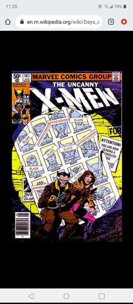 devastation79's tweet photo. @comicfoil I'm gonna go ahead and go with the #Clearmont #Xmen run...my fav anyways...any time recently for fun I'd go w fucking #SAGA anyways great post. https://t.co/6AVJNllRty