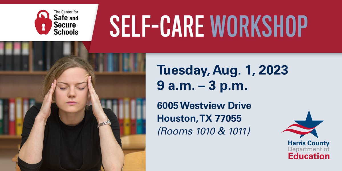 LAST CHANCE TO REGISTER!

Our Self Care workshop provides you with the knowledge and tools to manage fatigue. 

Join us on this empowering journey toward better well-being.

workshops.hcde-texas.org/prod/emc00/reg…