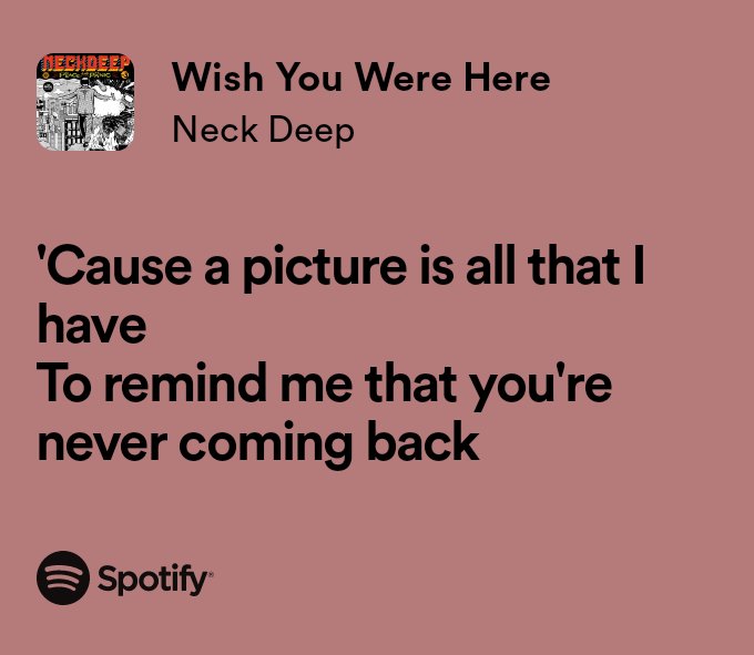 kenapa ya people come and go tapi gaada people come back hhh