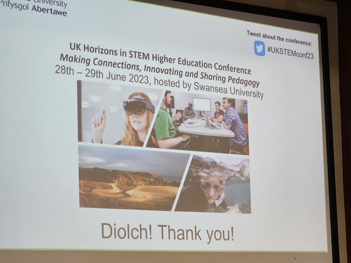🏴󠁧󠁢󠁷󠁬󠁳󠁿Diolch i bawb a fynychodd #UKSTEMConf23 yr wythnos hon - roedd yn bleser cael rhannu syniadau, cwrdd â phobl newydd a chael eich ysbrydoli! Diolch yn fawr!