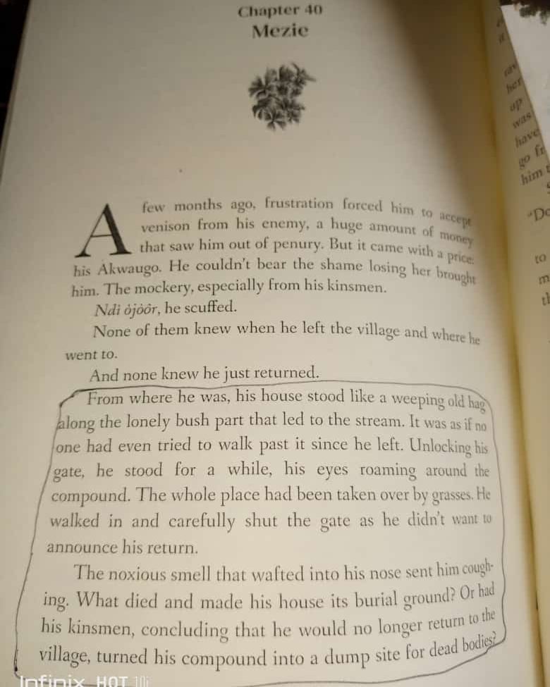 Guess the book.

#bookswelove #booktwt #BookRecommendations #bookstoresoflagos #WritingCommunity #bookreader #writersoftwitter #bookclubsofinstagram #bookclub #authorsoninstagram #nigerianauthors #nigerianliterature #africanromancebooks #africantradition