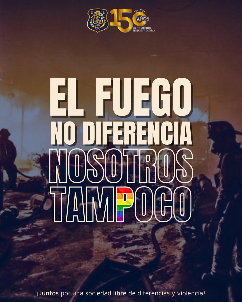 #MarcoRojas ahijado de mi corazón, un gran aliado que lucho por sacar una publicación del #Pride en mi compañía. Se logró contra todo pronóstico 🫡🫡 gracias por ser ese ser renegón, buen amigo y sobre todo, gran bombero.