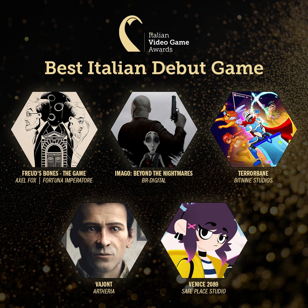 Please allow us to introduce the IVGA 2023 nominations for the Best Italian Debut Game category! 💪  

Discover who will receive the award on Thursday 6 July at 8PM CEST, live on the Official Twitch Channel twitch.tv/firstplayable 

#IVGA #ItalianVideoGameAwards #FirstPlayable
