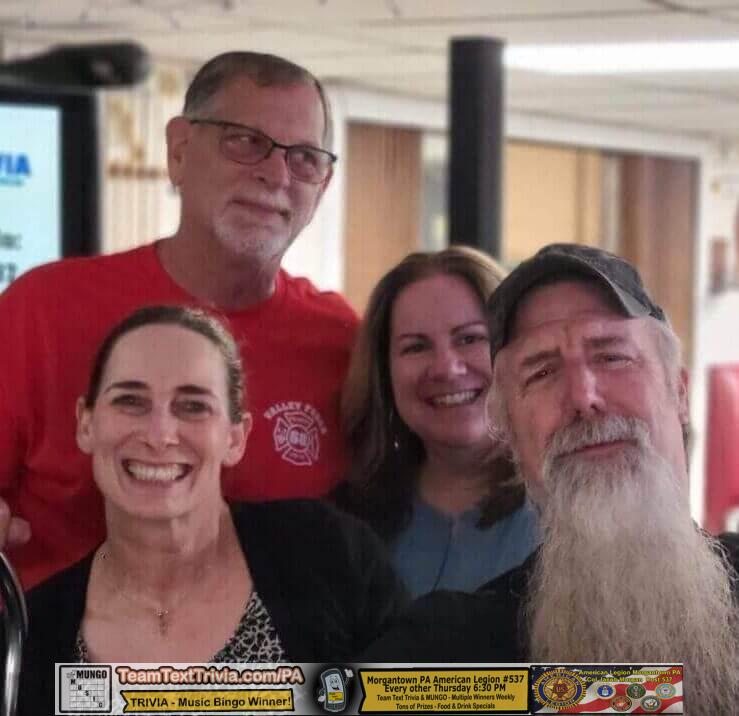 TeamTriviainPA's tweet photo. Team Trivia Night in Morgantown PA! Team Text Trivia &amp; Mungo Music Bingo @ American Legion Thurs 6:30p https://t.co/5XgwTXSLcX https://t.co/bkWGCnj3rO