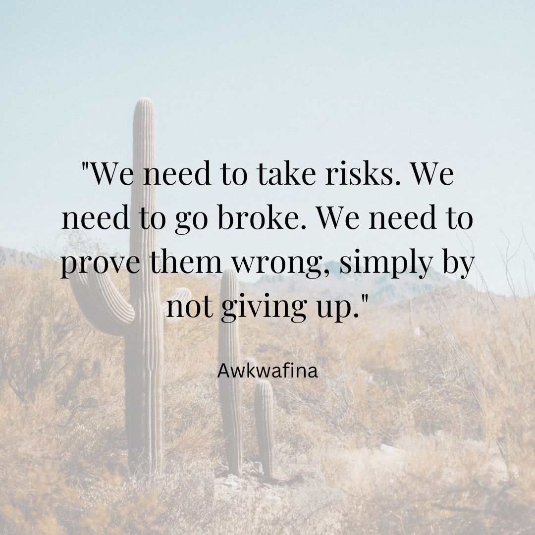 We can't give up! It's time to take risks, dream big, and prove them wrong. #takeathisK #PushtheLimits #NeverGiveUp rb.gy/v7xgu