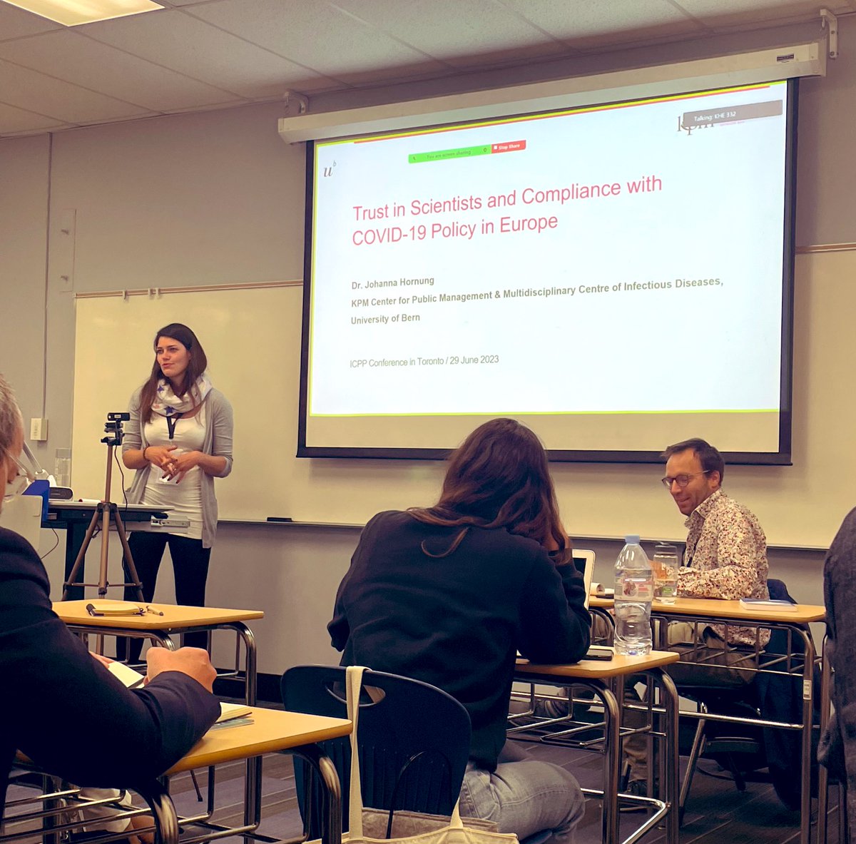 Tullia Galanti (@tulliag) on Twitter photo So many interesting papers at #ICPP6 also in the last day of the conference! Here <a href="/JohannaHornung/">Johanna Hornung</a> on trust in scientists in a great panel co-organised with <a href="/aubinda/">Aubin David</a> and collegues on policy advisory systems during the Covid-19 crisis πππ So many interesting papers at #ICPP6 also in the last day of the conference! Here <a href="/JohannaHornung/">Johanna Hornung</a> on trust in scientists in a great panel co-organised with <a href="/aubinda/">Aubin David</a> and collegues on policy advisory systems during the Covid-19 crisis πππ