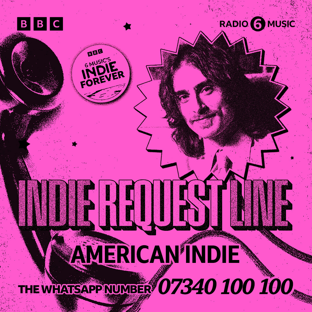 BBC6Music's tweet photo. 📞 We need your American Indie requests, please! 📞

Send your favourite Indie track suggestions from across the pond to Nathan Shepherd on the Whatsapp number 07340 100 100

Start your message with the word: Indie

T&amp;Cs: https://t.co/FMTnmCiKdA