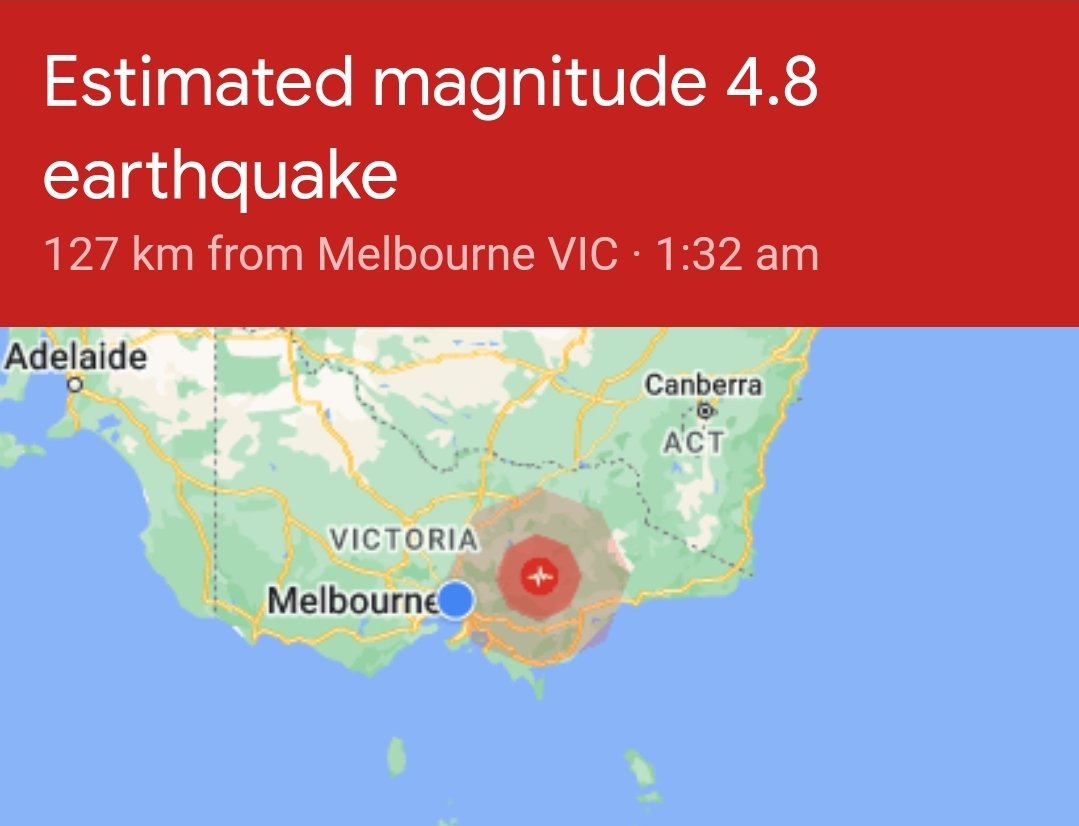 Another #earthquake in Melbourne, this is happening to often now