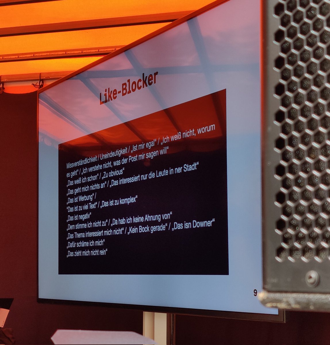 netscripter's tweet image. Und diese Kriterien, die bei #Funk eher vermieden werden.

#MACHN23