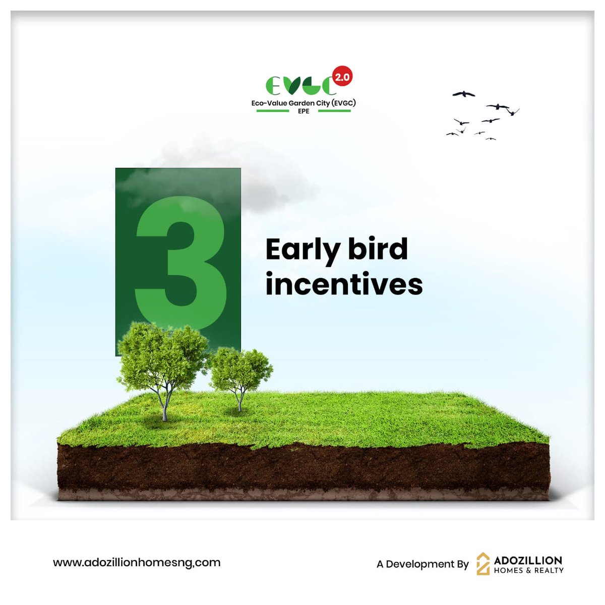 adozillionhomes's tweet photo. EVGC is still in pre-launch sales. 

With an initial deposit of #500K, you can secure at least one plot for yourself. 

Kindly send a DM to take advantage now!

#Davido #Pocolee #Zino #Iyabooko #Seyilaw #Wizkid #Anita #Ekiti #Patoranking #Arsenal #Mohbad #Renewedshege #Adeleke https://t.co/sBl6yP9vp9