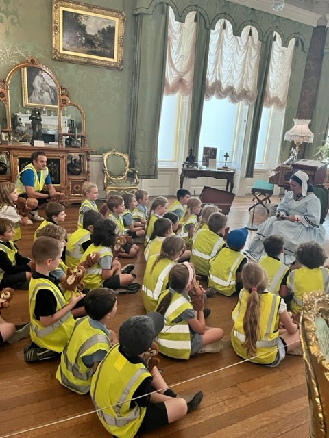 Our Bramham Class 2 children had a wonderful time at Lotherton Hall yesterday. We explored the wildlife park and got to spend some time with Florence Nightingale! We already knew lots about her from topic lessons, so we were ready to ask lots of questions! 🏥