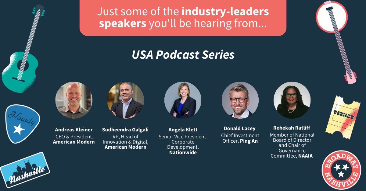 📻 USA Podcast Series 📻

We are launching another exciting podcast series, recorded at #IIUSA23! Stayed tuned for more details...

Subscribe today to get insurance insights weekly:

Spotify 👉 bitly.ws/JYdJ
Apple Podcast 👉 bitly.ws/JYdN

#insurance