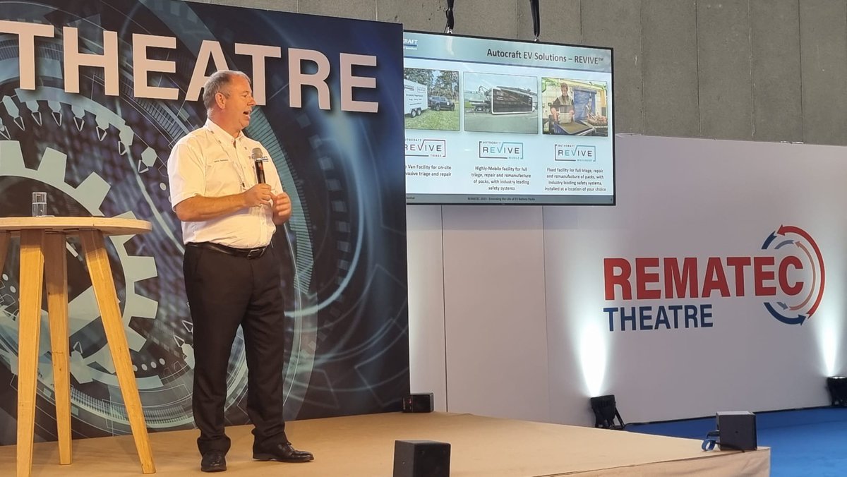 That’s a wrap @Rematec 2023!
Thank you to everyone who took a tour of our REVIVE™ MOBILE and attended presentations by our experts.
Thanks also #Rematec for our #innovationaward and bringing together the pioneers of #remanufacturing.
What was the highlight of show for you?
#EV