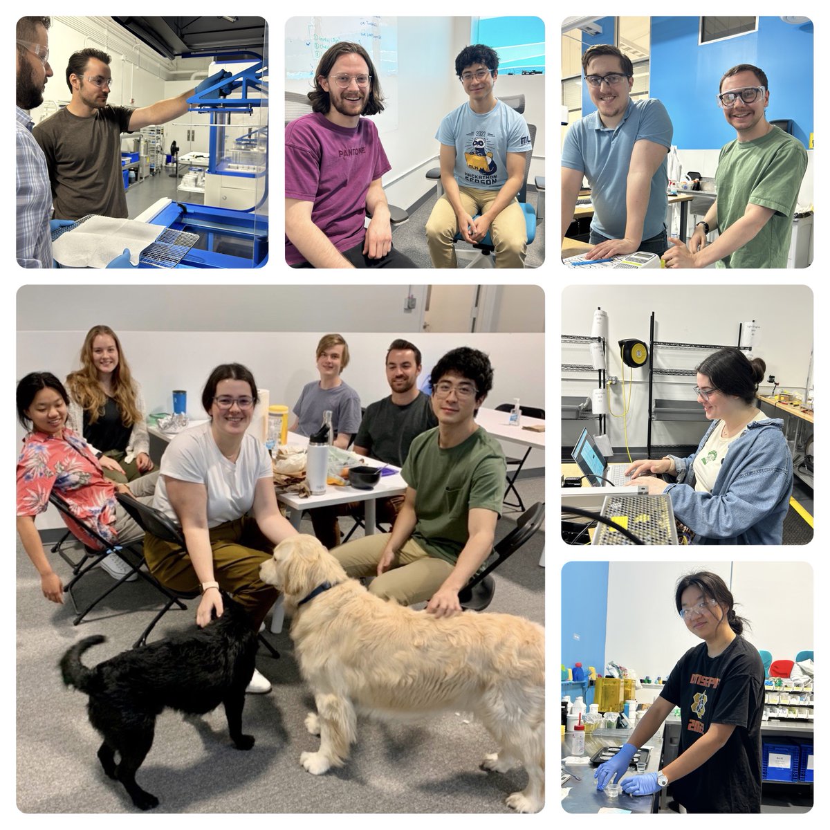 The best part of summer? Having this gifted group of interns around to help our hardware, software, and materials teams advance scalable additive manufacturing solutions!