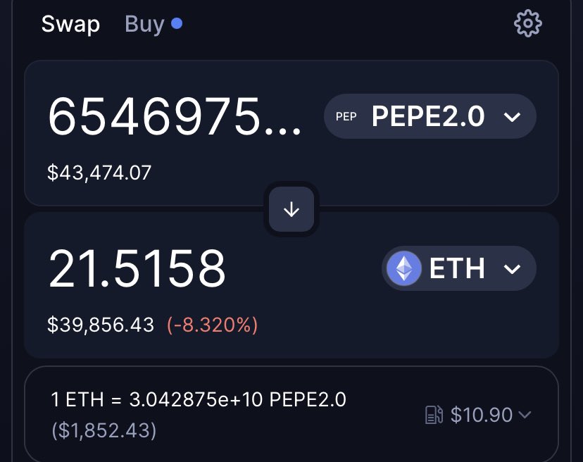 Sending $500 in #PEPE2 to a lucky follower 

Drop your $ETH address, RT &amp; follow 🔔

24h ⏰