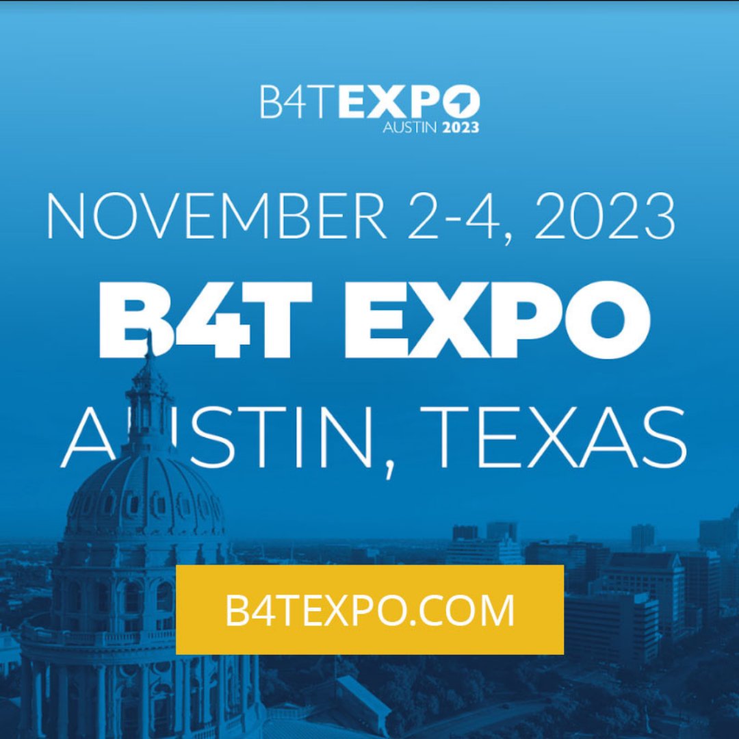 bamglobal's tweet image. The B4T Expo is headed for Texas! Come and learn about the next steps in your B4T journey at the premiere B4T event in North America. Nov 2-4 in Austin, TX.

b4texpo.com

@OPENB4T

#OPENNETWORK #OPENUSA #BusinessAsMission #BAMSponsors #ThankYou