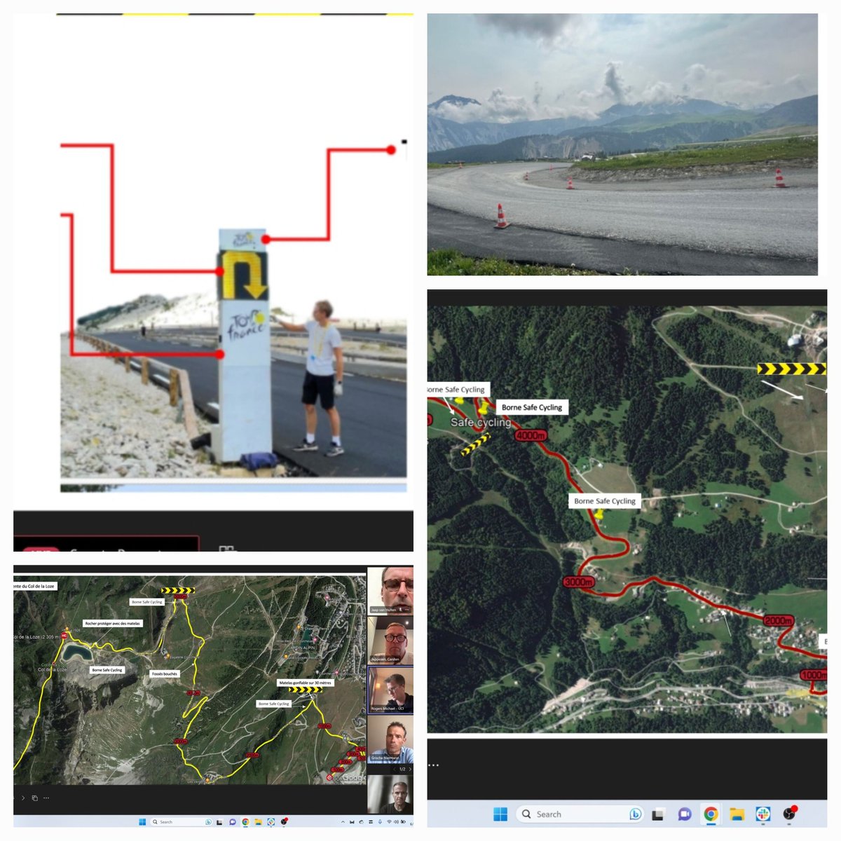 I am glad to announce that we had a call with <a href="/amaurysport/">A.S.O.</a>, <a href="/AigcpOfficial/">AIGCP</a>, <a href="/UCI_cycling/">UCI</a> regarding the downhill finishes on stage 14 and 17 <a href="/LeTour/">Tour de France™</a>. ASO will have warning Audio signs well before corners, new ashfelt(which was a main concern for the riders) and barriers with