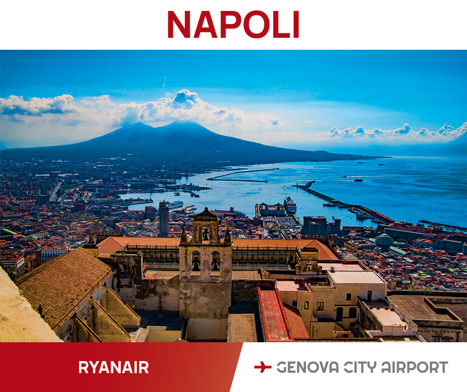 Ryanair ti porta a Napoli. Scopri le migliori tariffe e prenota subito il tuo prossimo viaggio ➡️ ryanair.com/flights/it/it/… ✈️ #voladaGenova