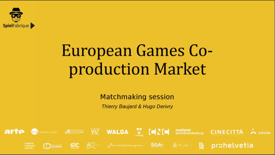 SpielFabrique's tweet photo. đ Incredible connections at the European Games Coproduction Market! đź Over 60 hours of fruitful discussions and #coproduction opportunities! #EGCM #GamingIndustry #Coproduction https://t.co/B7mUk60JbN
