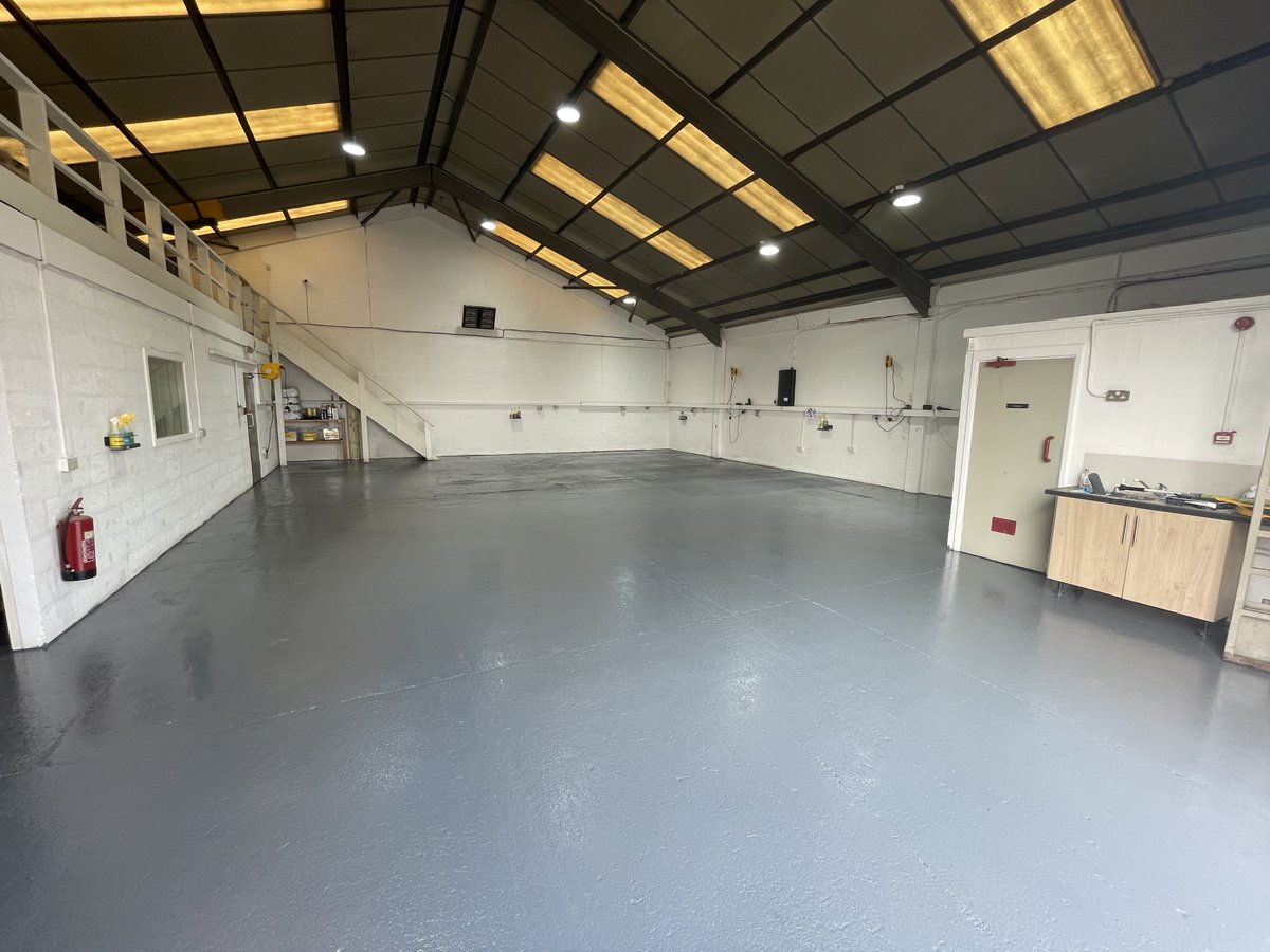 We're now working from Units 20 &amp; 21 on St George's Road Industrial Estate. Check out our new flooring, it's all shiny and new!