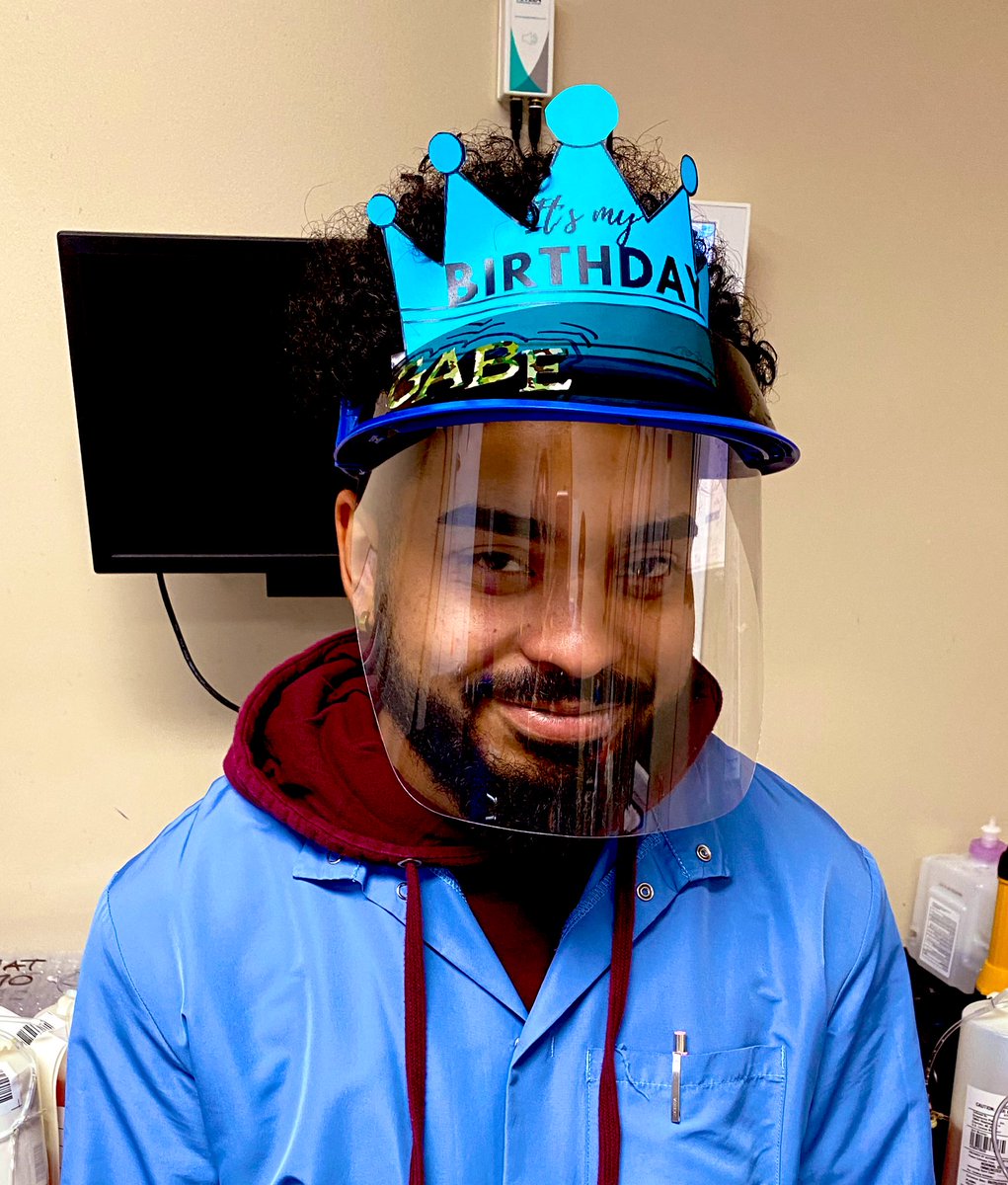 celenamaldonado's tweet photo. Lol we celebrate birthdays at Octapharma. I make the staff a crown to wear lol Gabriel just LOVES it.
๐๐๐ #plasmagic #plasmalife #ilovemyteam https://t.co/Uop9hDdUM5
