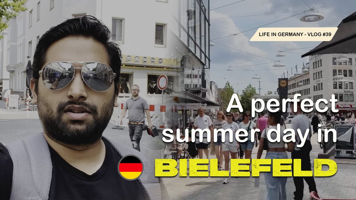 kb020189's tweet photo. Exploring #Bielefeld in #Germany Check out this vlog now!!

YouTube - https://t.co/yB5775v1mx

#studentvlog #vlogger #lifeingermany #studyingermany #studentlife #internationalstudent #banglavlog #bengali #bengalivlogger https://t.co/aPtD8NhuiC