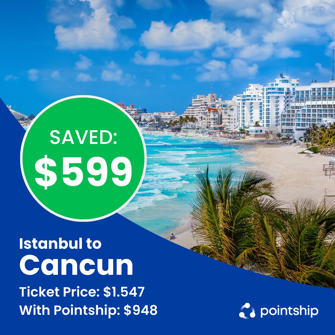 An example of our recent customer cases! ✈️ Save hundreds of dollars using Pointship!

The more expensive the ticket price, the more advantages you can catch. Keep in mind that you can save more on distant routes and/or Business Class.

#pointship #travelhacks #traveltips