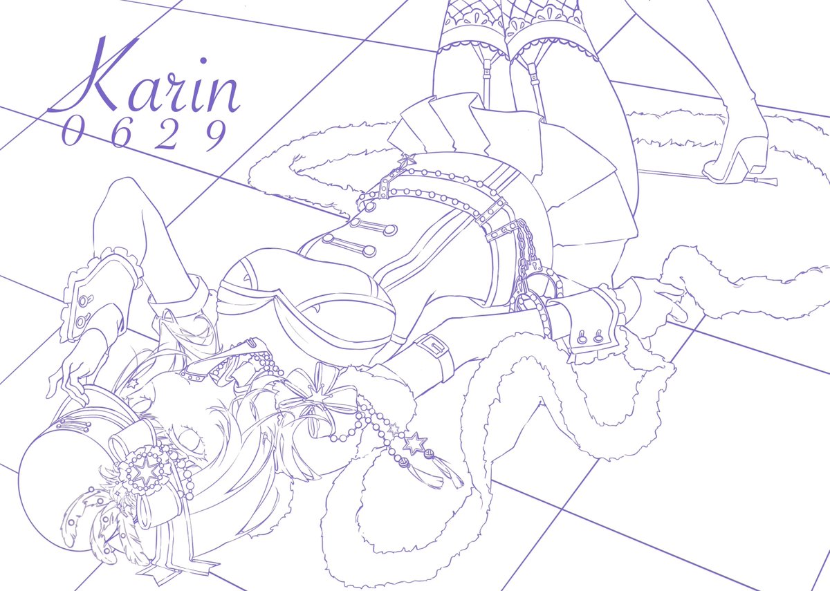 Rokilly's tweet image. 👠🎂🎉
 #朝香果林生誕祭2023