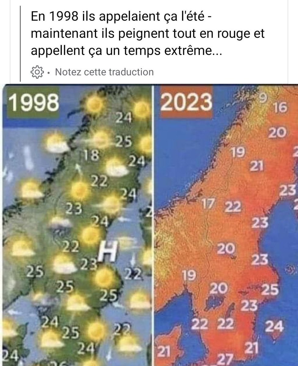 #Réchauffementclimatique