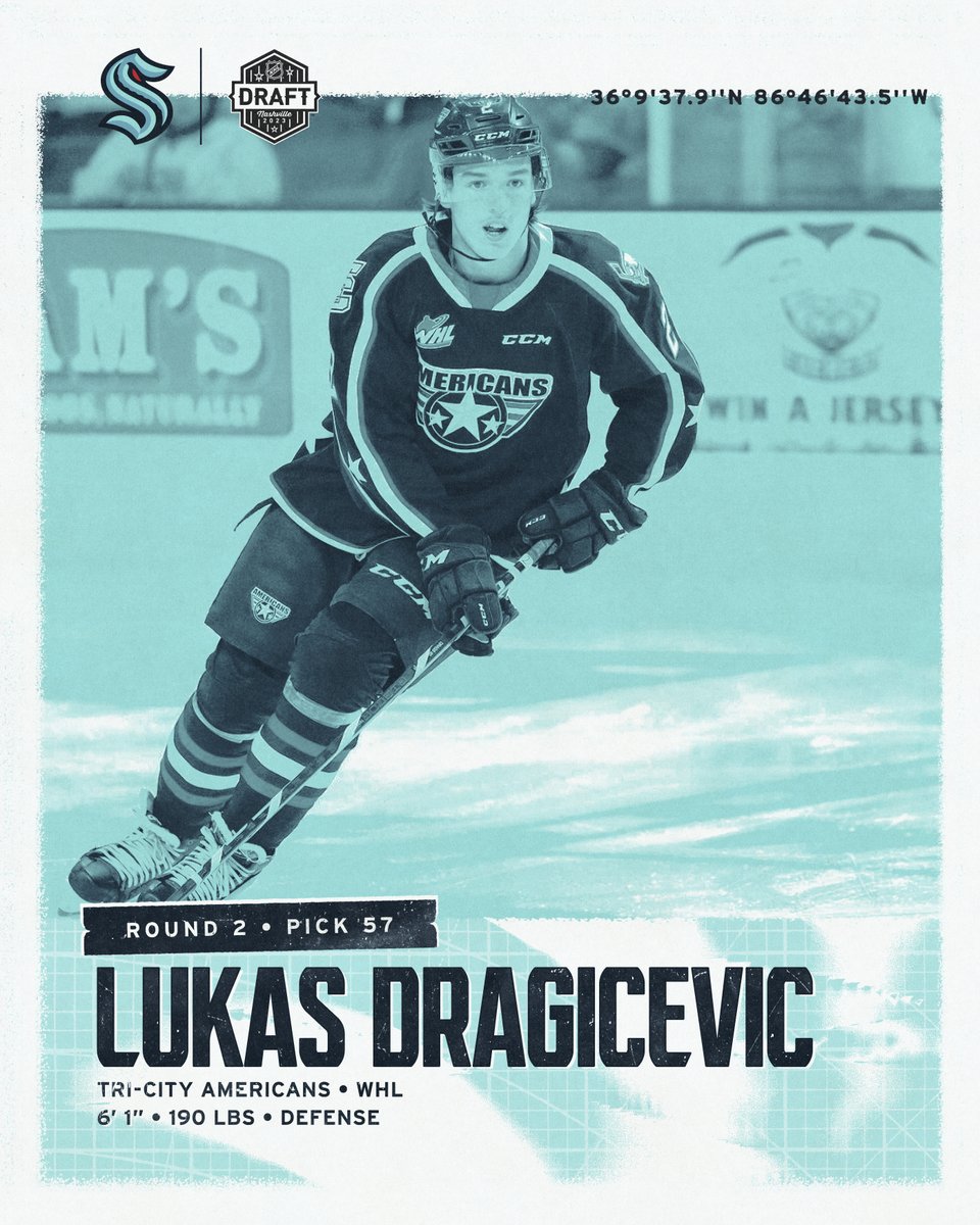 🐉🤝🦑

With the 57th overall pick, the #SeaKraken select Lukas Dragicevic!