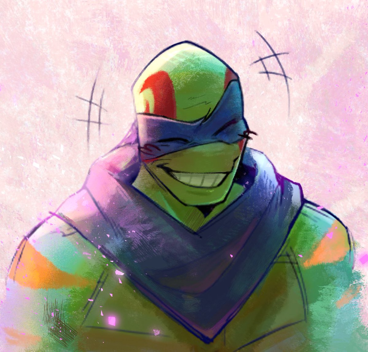 bebopamon's tweet photo. Collab with @PiGladiator‼️‼️
They did the wonderful lineart :D

#rottmnt #tmnt #Futureleo https://t.co/kReTsCwnk2