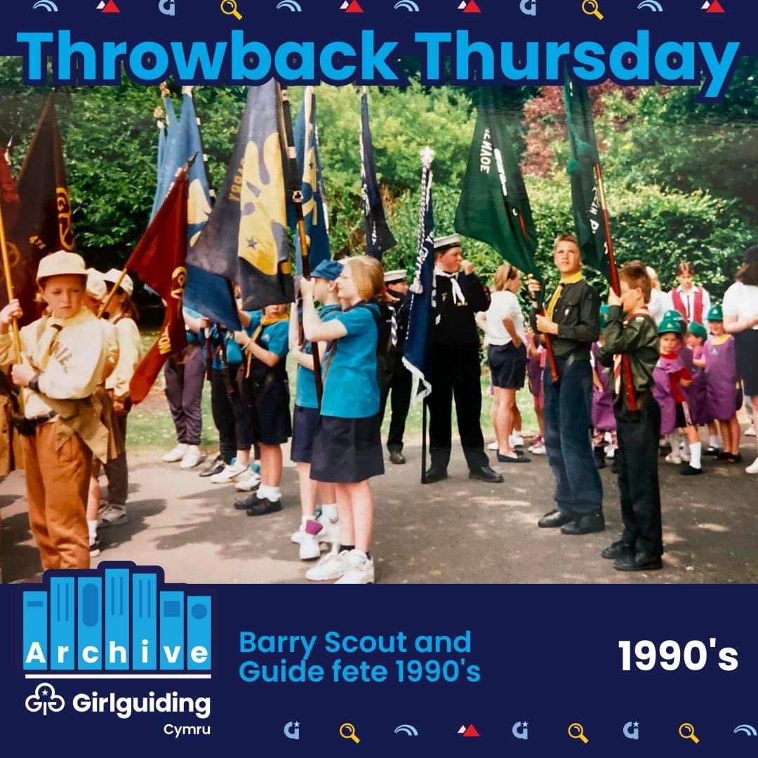 ⏪ Throwback Thursday is here!
This photo shows members of Girlguiding Cardiff and East Glamorgan at Barry Scout and Guide fete in the 1990's.  The 2023 fete is being held on the 1 July 2023. 

⬇️ Learn more about our history
ow.ly/yhnl50J60St

#History #Throwbackthursday