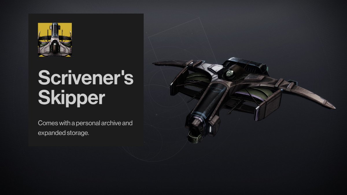 DestinyArmoryDefined 🫂 on Twitter "Scrivener the craft of writing and scribing, latin "scriba