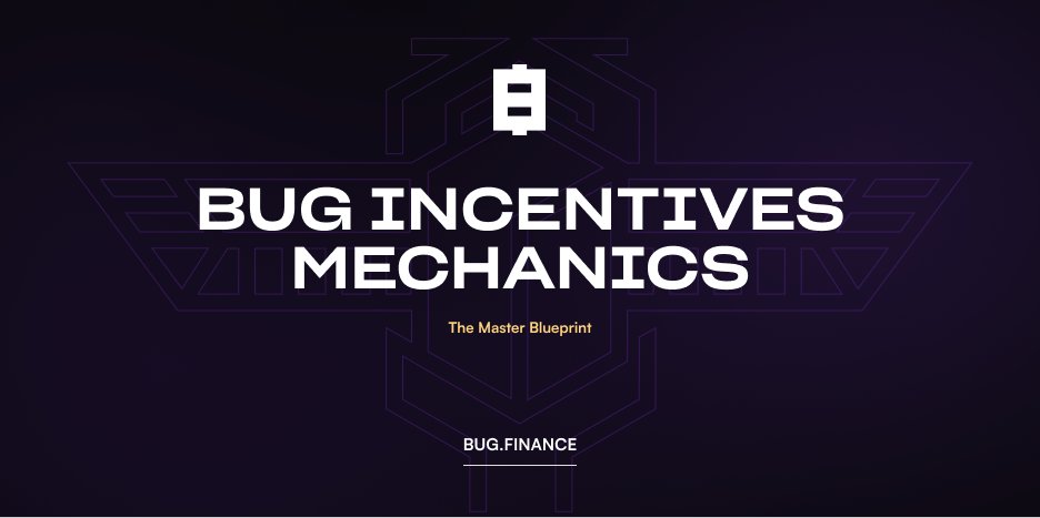 BUG Incentives Mechanics — The Master Blueprint

bugfinance.medium.com/bug-incentives…

While The Swarm NFT premint is still underway, we thought it'd be the perfect timing to tell you more about the incentives mechanics in the Bug Finance Platform itself🏛️

Dig in! And mint a Swarm NFT if you