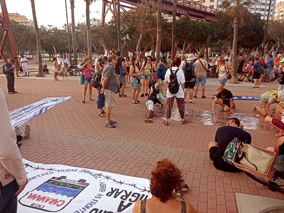 derechoatechos's tweet photo. También se hicieron actos en Almería. 
Todo en el contexto del paso de la @Caravana_AF 
por nuestra comarca. https://t.co/8A9nkZI56c