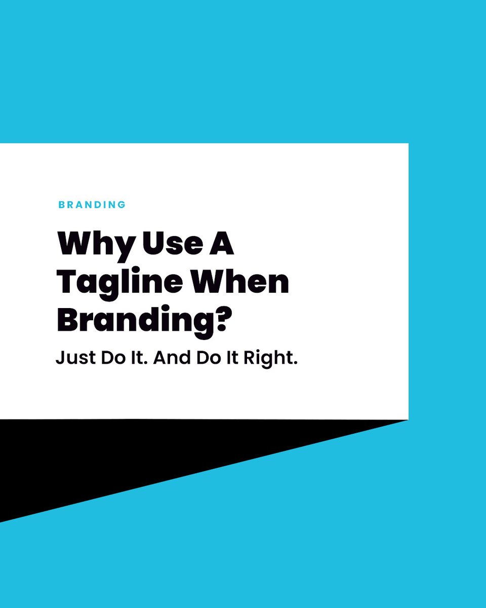 ShoutOutStudio's tweet photo. Why use a #tagline when #branding? Follow-up question:
Every kiss begins with ______?

Take a deeper dive into the topic of #taglines with our complete guide... comprised of our learnings over the past 10+ years of working with our own clients!
👉 https://t.co/vKmD4PIIhE https://t.co/qDSyBndH7m
