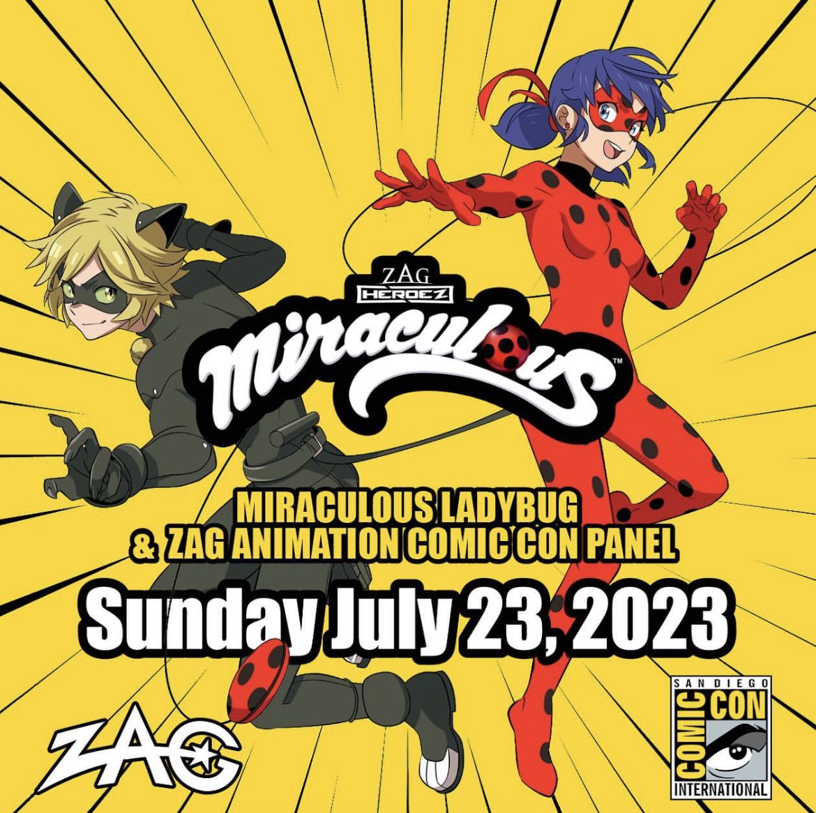 themayabshow's tweet photo. MIRACULOUS WILL BE AT SDCC! 🐞✨ - time to go and binge watch old SDCC panels 🥹 so excited for this! https://t.co/5oQX9NsRiO