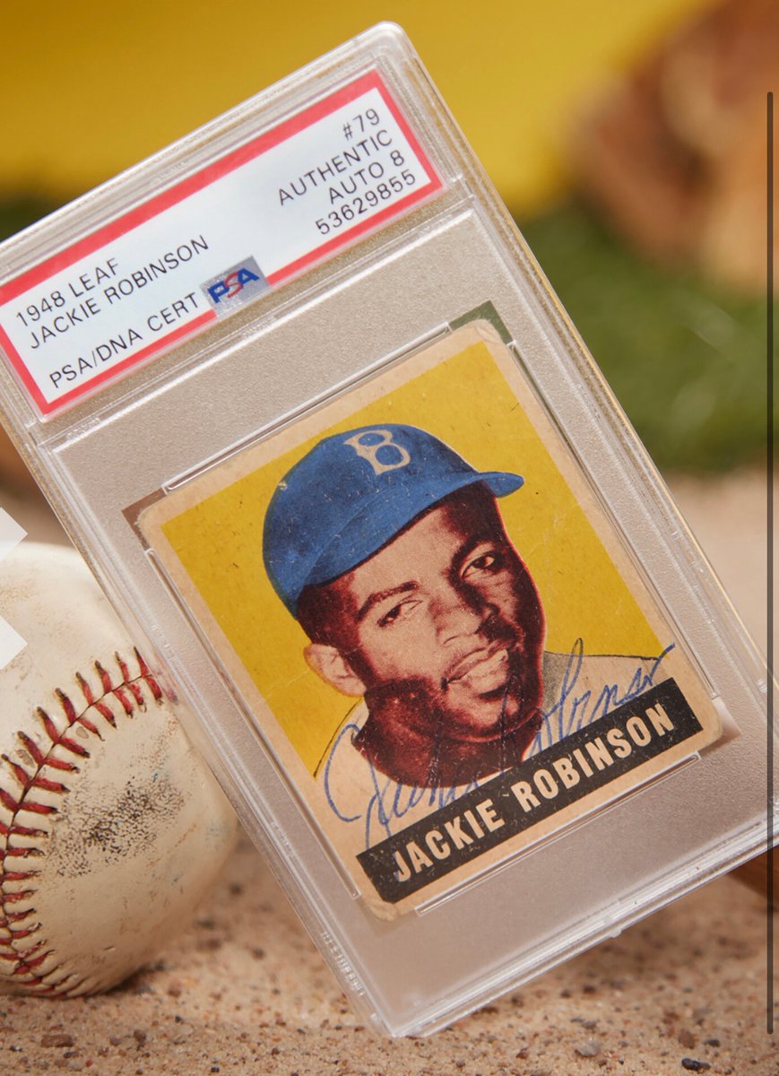 Oh my god @Heritage_Sport 

Can’t wait to go after this in the next auction

#jackierobinson