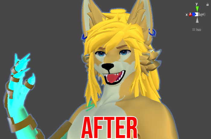 TuReal8Bits's tweet photo. Minor changes to body and textures
#VRChat #furry #link #vrchatavatar #ultrahand #showcase https://t.co/Fft3Q1DnsO
